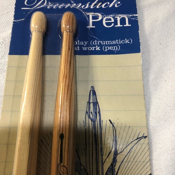 SuckUK wooden drumstick pens blue - Picture 7 of 9